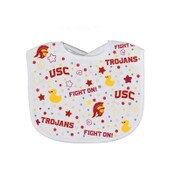 USC Trojans All Over Baby Bib